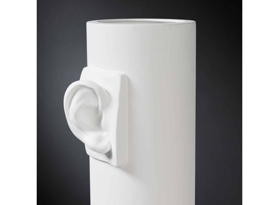 Wysoki wazon rzemieślniczy z kolorowej ceramiki Made in Italy - Monte Viadurini