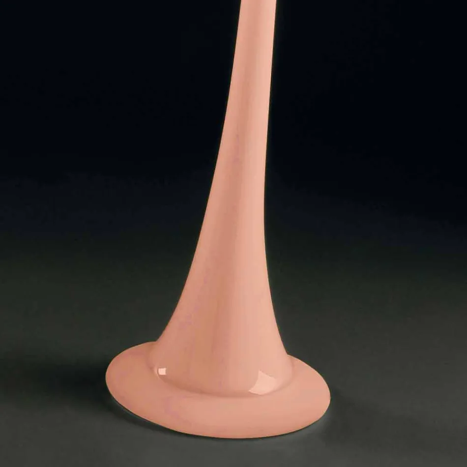 Wysoki wazon wewnętrzny z kolorowego szkła Nowoczesny design Made in Italy - Elviro Viadurini