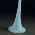 Wysoki wazon wewnętrzny z kolorowego szkła Nowoczesny design Made in Italy - Elviro Viadurini