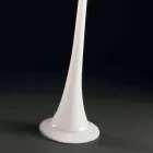 Wysoki wazon wewnętrzny z kolorowego szkła Nowoczesny design Made in Italy - Elviro Viadurini