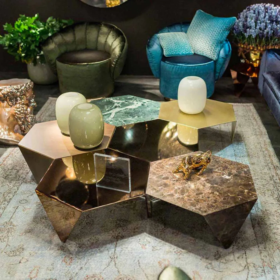 Ręcznie robiony biały lub szary błyszczący szklany wazon Made in Italy - Malindi Viadurini