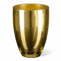 Wewnętrzny wazon z dmuchanego szkła ze złotym wykończeniem Ręcznie robiony we Włoszech - Taka