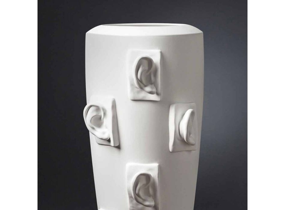 Dekoracyjny ceramiczny wazon z dekoracjami wykonanymi ręcznie we Włoszech - Capuano Viadurini