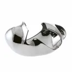 Dekoracyjny wazon z matowej lub szkliwionej ceramiki Made in Italy - Waves Viadurini