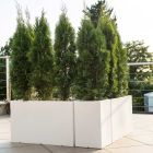Doniczka ogrodowa z kolorowego polietylenu Wyprodukowano we Włoszech - Maddison Viadurini