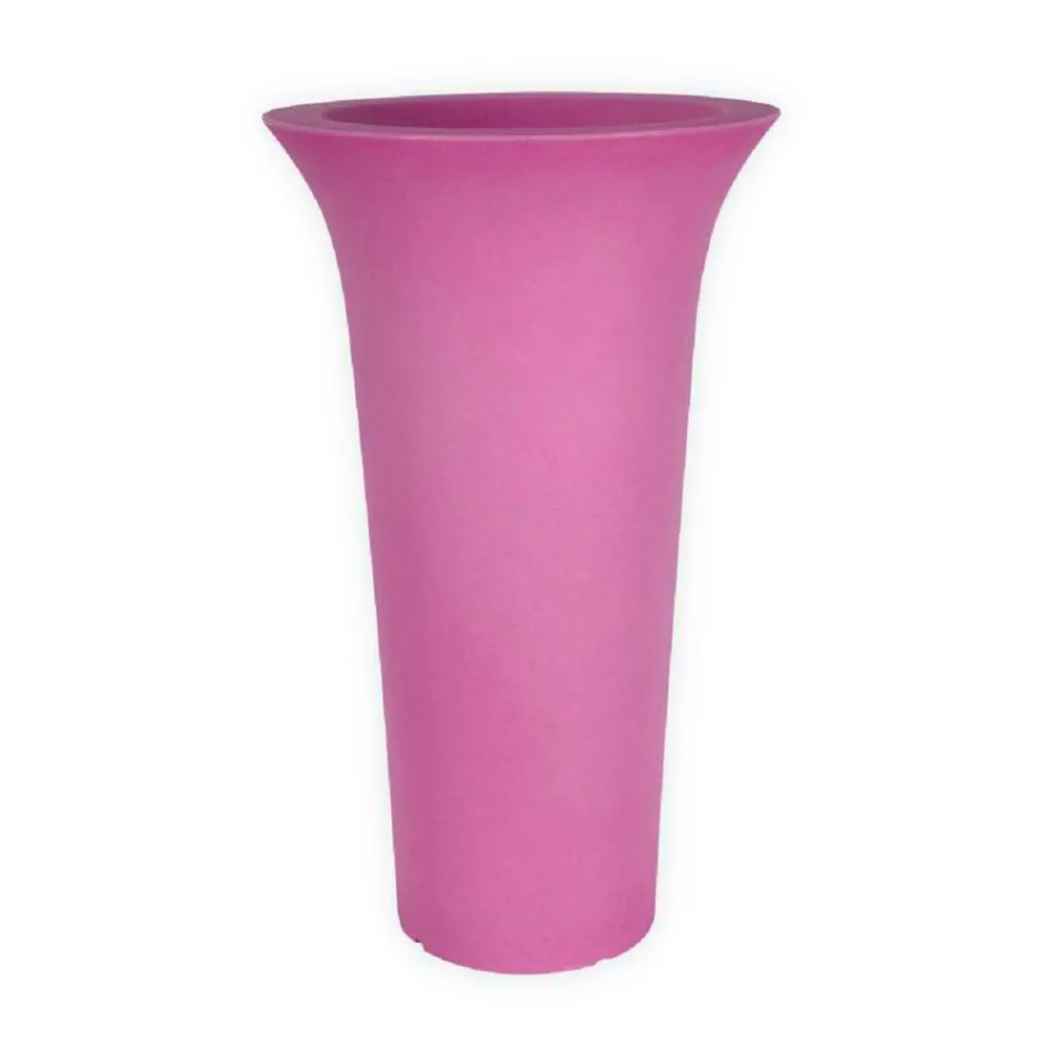 Okrągła doniczka ogrodowa z polietylenu Wyprodukowano we Włoszech - Tremont Viadurini