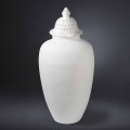 Zaprojektuj biały ceramiczny wazon z ręcznie robioną dekoracją we Włoszech - Verio
