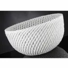 Ręcznie robiony ceramiczny wazon z tkanym wątkiem Made in Italy - Napoleon Viadurini