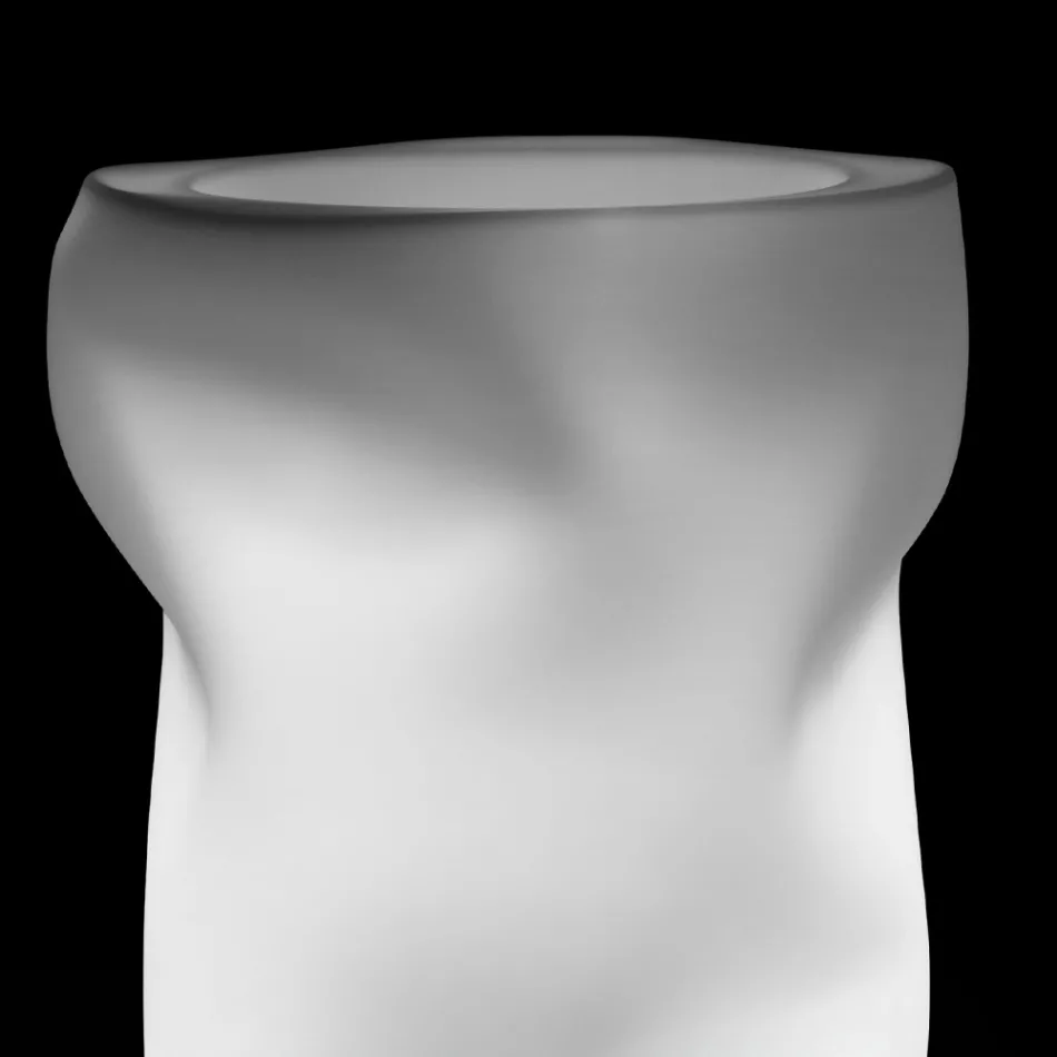 Jasny wazon zewnętrzny z nieprzezroczystego polietylenu Made in Italy - Proud Viadurini