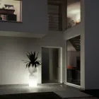 Jasny wazon zewnętrzny z nieprzezroczystego polietylenu Made in Italy - Proud Viadurini