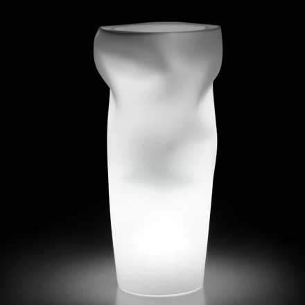 Jasny wazon zewnętrzny z nieprzezroczystego polietylenu Made in Italy - Proud Viadurini