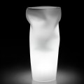 Jasny wazon zewnętrzny z nieprzezroczystego polietylenu Made in Italy - Proud