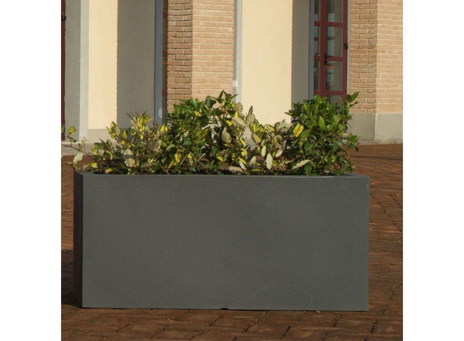 Doniczka lub kolorowa przegroda na zewnątrz 3 wymiary Made in Italy - Rośliny Viadurini