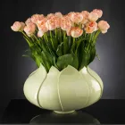 Nowoczesny wazon ozdobny z kolorowej ceramiki ręcznie robiony we Włoszech - Onyks Viadurini