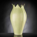 Nowoczesny wazon ozdobny z kolorowej ceramiki ręcznie robiony we Włoszech - Onyks