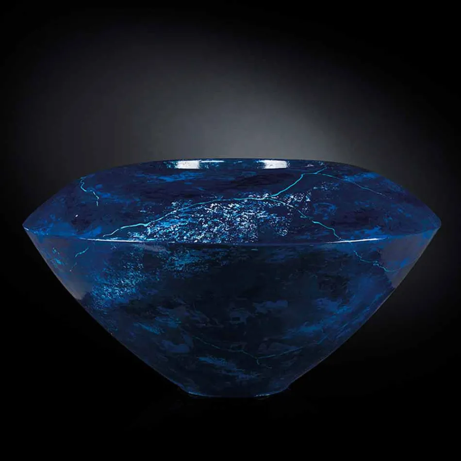 Nowoczesny wazon ozdobny z kolorowego polietylenu Made in Italy - Timber Viadurini