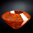 Nowoczesny wazon ozdobny z kolorowego polietylenu Made in Italy - Timber Viadurini