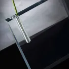 Nowoczesny przezroczysty wazon z pleksiglasu Made in Italy - Unique Viadurini