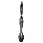 Wazon wewnętrzny w wykończeniu z żywicy w kolorze złotym lub srebrnym Made in Italy - Quarto Viadurini