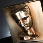 Nowoczesny prostokątny wazon z kolorowej ceramiki ręcznie robiony we Włoszech - Lucas Viadurini