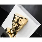 Nowoczesny prostokątny wazon z kolorowej ceramiki ręcznie robiony we Włoszech - Lucas Viadurini