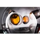 Okrągły wazon wewnętrzny z dmuchanego szkła Murano Made in Italy - Kimo Viadurini