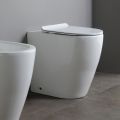 Toaleta ceramiczna Oleander z wysuwaną spłuczką i wolnoopadającym siedziskiem