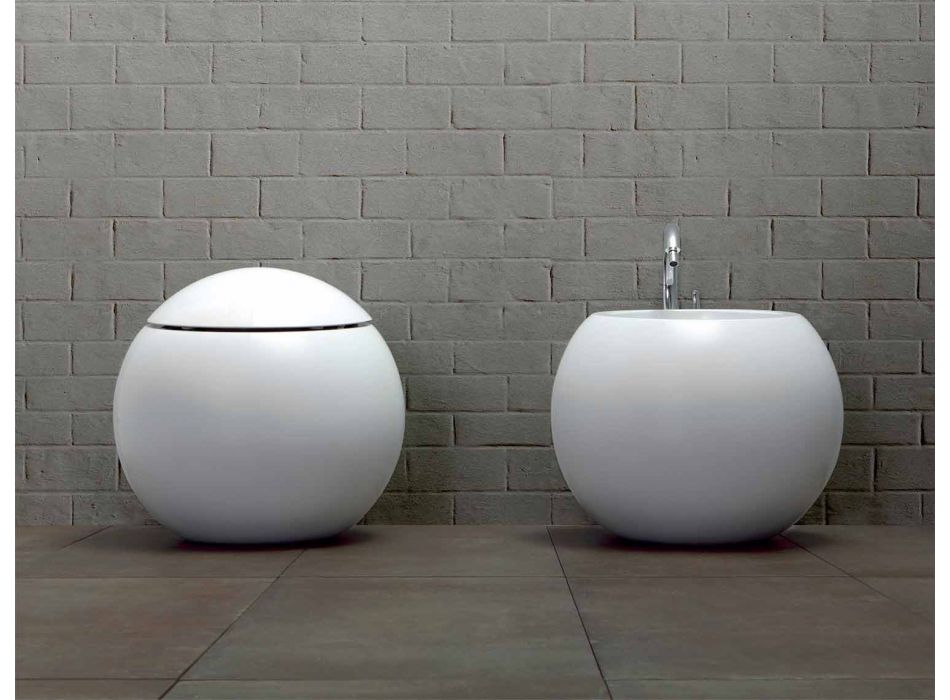 Wazon Design WC Jar Made in Italy w Ceramice Fanna Viadurini