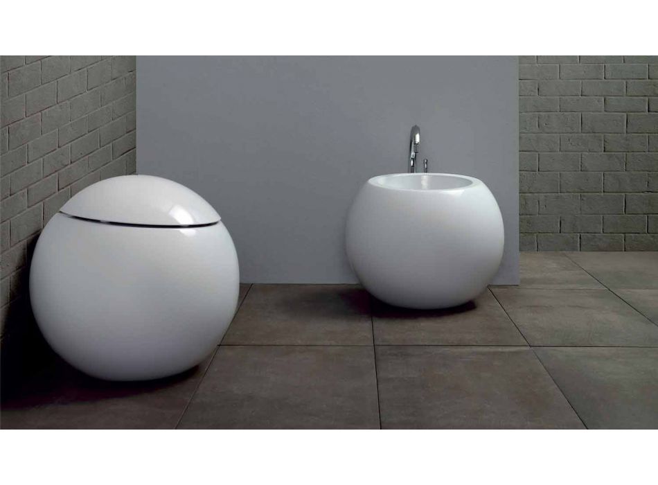 Wazon Design WC Jar Made in Italy w Ceramice Fanna Viadurini