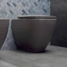 Biała lub barwna ceramiczna waza Trabia Design Viadurini