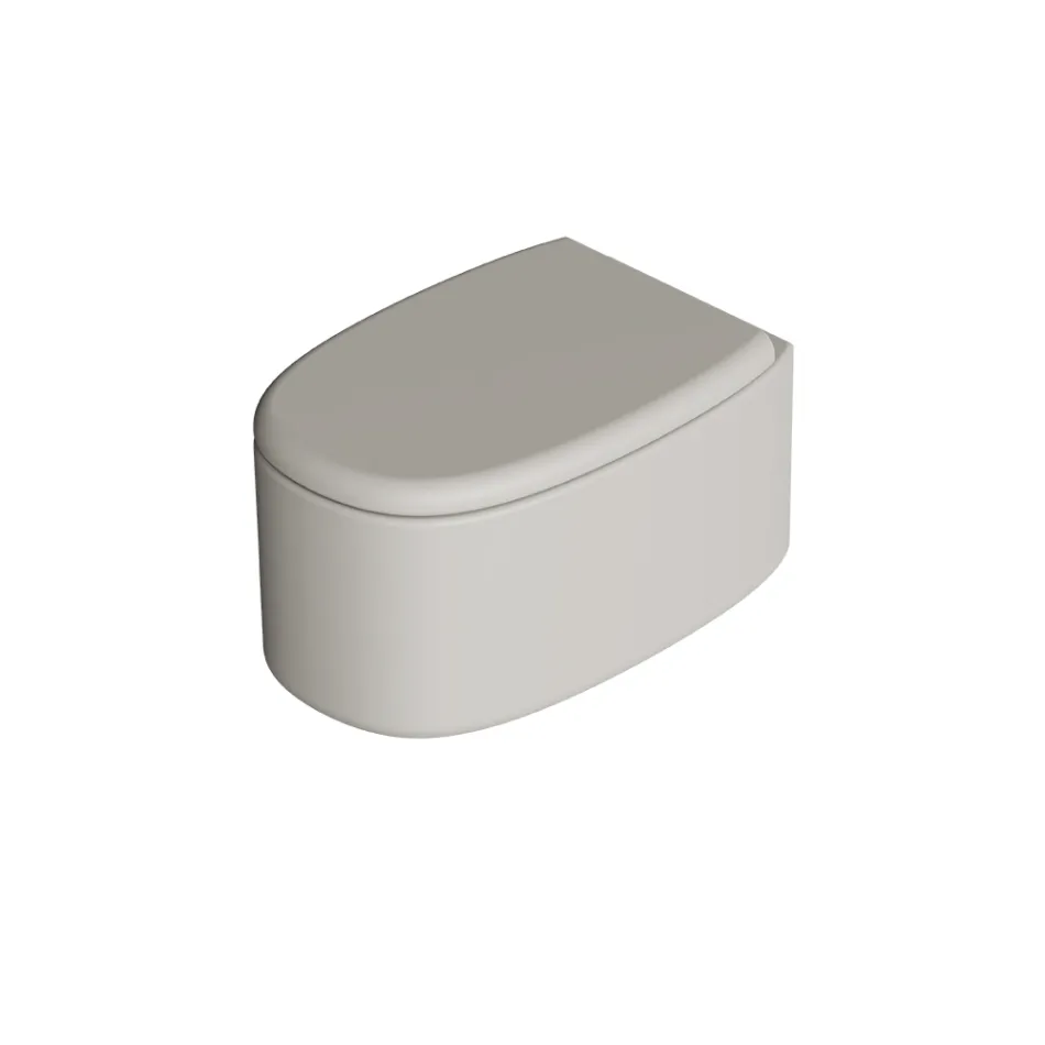 Ceramiczna muszla klozetowa wisząca w różnych kolorach, wyprodukowana we Włoszech – dla dziewczynki Viadurini