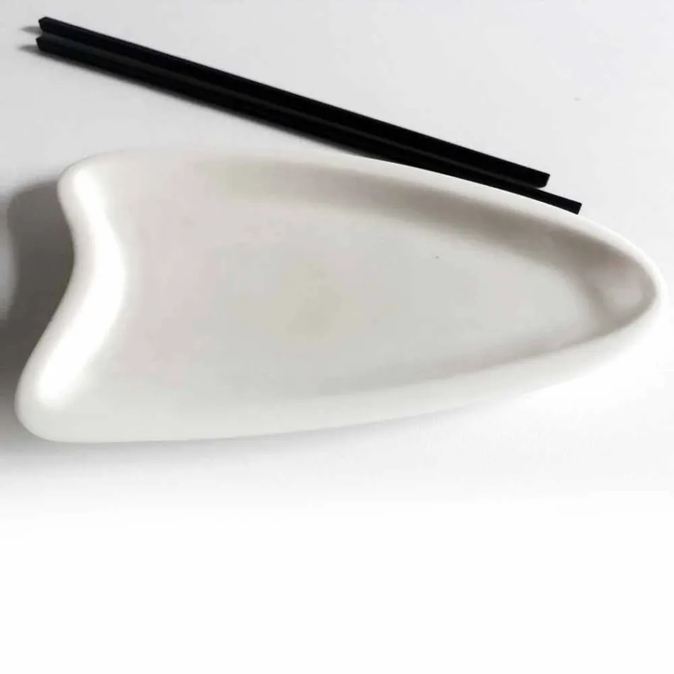 Ręcznie robiona taca kuchenna z białego marmuru Carrara Made in Italy - Portos Viadurini