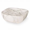 Zaprojektuj tacę z białego marmuru Carrara Arabescato Made in Italy - Rock