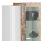 Prezentacja 3 Drzwi Salon Biały i Antracyt Drewno, Cement lub Klon - Therese Viadurini