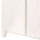 Witryna do salonu z litego drewna jodłowego Made in Italy - Pascual Viadurini