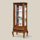 Luksusowa prezentacja salonu z klasycznego drewna orzechowego Made in Italy - Hastings Viadurini