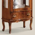 Salon z orzecha lub białego drewna z 1 drzwiami Made in Italy - Versaille Viadurini