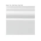 Drewniana witryna z 1 szufladą, 2 drzwiami i 2 półkami Made in Italy - Nanna Viadurini