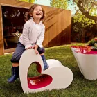 Nowoczesny fotel zewnętrzny Vondom Agatha w kolorowym polietylenie Viadurini