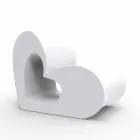 Nowoczesny fotel zewnętrzny Vondom Agatha w kolorowym polietylenie Viadurini