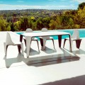 Vondom F3 stół ogrodowy design 190x90cm z polietylenu 