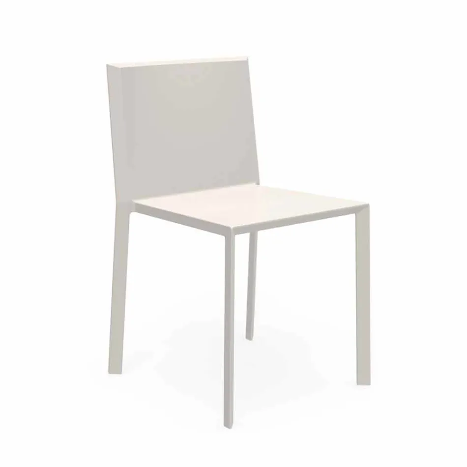 Krzesło ogrodowe Vondom Quartz z nowoczesnym wzornictwem Viadurini