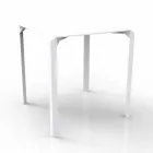 Kwadratowy stół ogrodowy Vondom Quartz o nowoczesnym designie Viadurini