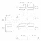 Salon ogrodowy w stylu Vundom Ulm Viadurini