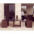 Vondom Vela fotel design do ogrodu w wykończeniu brązu