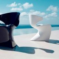 Vondom Wing krzesło ogrodowe design 50x56x74 cm z polietylenu