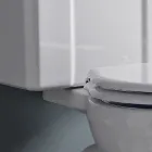 Water Monobloc Classic w białej ceramice z pudełkiem Made in Italy - Marwa Viadurini